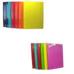 CARTELLINA 3 LEMBI C/ELASTICO CROMA A4 25X35