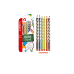 SET 6 COLORI MATITE ERGONOMICHE EASYSTART PER DESTRORSI STABILO 
