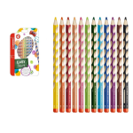 SET 12 COLORI MATITE ERGONOMICHE EASYSTART PER DESTRORSI STABILO 