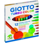 PENNARELLI TURBO COLOR GIOTTO - 12 PENNARELLI PUNTA FINE