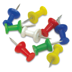 SPILLI CARTOGRAFICI COLORATI NIKOFFICE 100PZ 