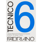 FABRIANO BLOCCO TECNICO 6 - A3 RUVIDO - BLOCCO COLLATO SU 1 LATO