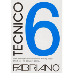 FABRIANO BLOCCO TECNICO F6 - A3 LISCIO - BLOCCO COLLATO SU 1 LATO