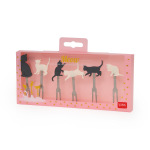 SET DI 6 FORCHETTINE PER APERITIVO - MEOW