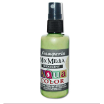 TINTA AQUACOLOR SPRAY 60 ML - VERDE CHIARO PERLATO IRIDESCENTE