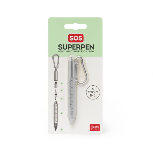 MINI PENNA MULTIFUNZIONE LEGAMI 5 IN 1