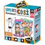 SIAMO FATTI COSÌ MONTESSORI HEADU - ETÀ 3/5