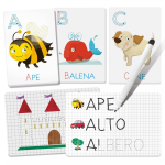 FLASHCARDS LAVAGNETTE LEGGO E SCRIVO - ETÀ 3/6