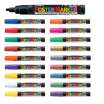 PENNARELLO POSTER MARKER PUNTA 4MM ARTLINE - BLU