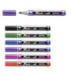 PENNARELLO MARK-4-ALL PUNTA TONDA 2,5 MM STABILO - VIOLA