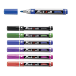 PENNARELLO MARK-4-ALL PUNTA TONDA 2,5 MM STABILO - BLU