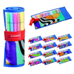 ROTOLO DA 24 PEN 68 STABILO - COLORFUL AT RANDOM EDITION EDITION 