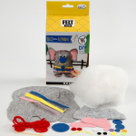 DIY KIT FELT FRIENDS - ELLIOT L'ELEFANTE