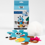 DIY KIT FELT FRIENDS - SPIKEY IL MOSTRO