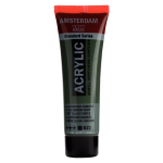 ACRILICO AMSTERDAM SERIE STANDARD - 20 ML - N. 622 VERDE OLIVA SCURO