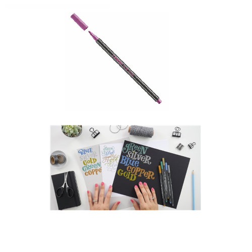 PEN 68 METALLIC STABILO - ROSA METAL 68/856