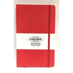 NOTES TACCUINO CON ELASTICO EASTPAK - RIGHE 13X21,5 CM - ROSSO