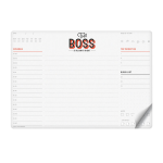 TAPPETINO PER MOUSE E BLOCK NOTES IN CARTA - THE BOSS
