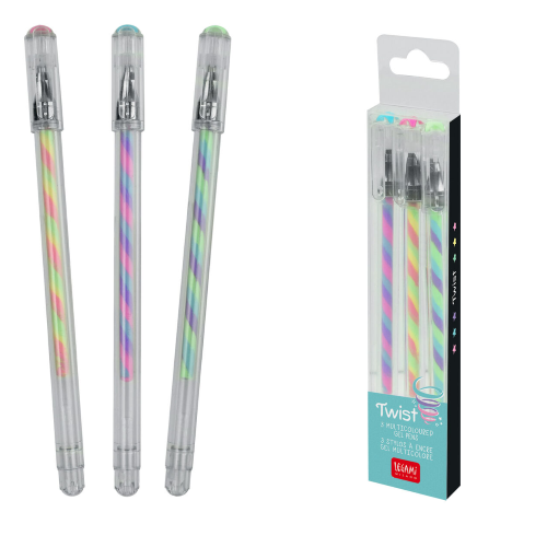 Cartolibreria L'Idea  SET DI 3 PENNE GEL MULTICOLORE LEGAMI - LEGAMI