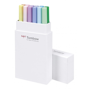 SET 12 PZ. DUAL BRUSH - COLORI PASTELLO (10 + 2 OMAGGIO)