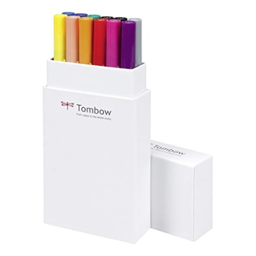 SET 12 PZ. DUAL BRUSH - COLORI PRIMARI (10 + 2 OMAGGIO)