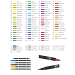 PENNARELLO DUAL BRUSH TOMBOW - 673 ORCHID