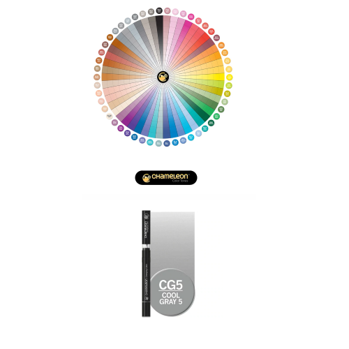 PENNARELLO CHAMELEON PEN - COOL GREY 5 CG5