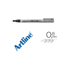 MARKER METALLIC 0,8 MM EXTRAFINE A VERNICE ARTLINE - SILVER