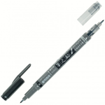 PENNARELLO CALLIGRAFICO DOPPIA PUNTA MORBIDA/BRUSH FUDENOSUKE NERO GRIGIO TOMBOW