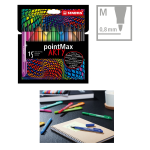 ASTUCCIO 15 PEZZI ARTY POINT MAX STABILO