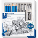 SKETCHING SET DA DISEGNO CON 11 STRUMENTI STAEDTLER