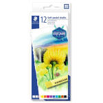 PASTELLI SOFT A GESSO STAEDTLER - CONF. 12 PEZZI