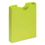 BOX SEMIRIGIDO DA BORSA PORTA DOCUMENTI PAGNA - VERDE LIME