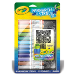 PENNARELLI E STENCIL SET CRAYOLA - SET DI RICARICA COLOR SPRAY