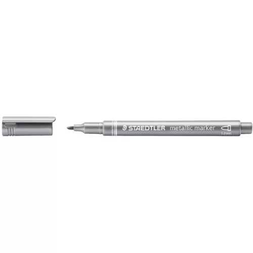 PENNARELLO STAEDTLER METALLIC PEN 1-2 MM - ARGENTO