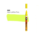 MARKER MOLOTOW ONE4ALL ACRYLIC 127HS 2MM - N.219 NEON YELLOW  FLUORESCENT