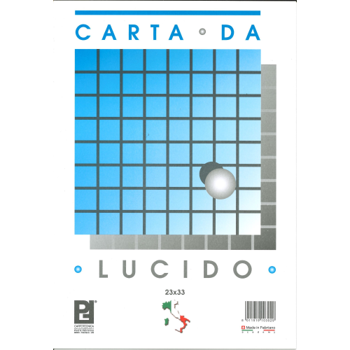 Cartolibreria L'Idea  BLOCCO DISEGNO CARTA LUCIDA A4/23X33 CM