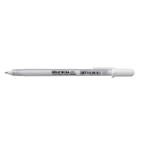 PENNA GEL SAKURA GELLY ROLL BASIC 05 - 0.3 MM BIANCA