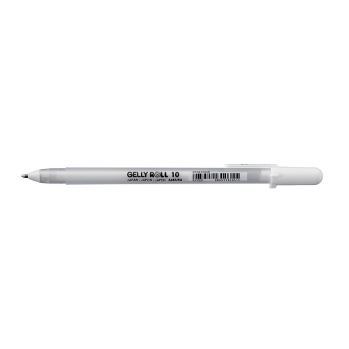 PENNA GEL SAKURA GELLY ROLL BASIC 10 - BIANCA 0.5 MM