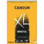 BLOCCO XL A3 BRISTOL 180GR 50 FOGLI SPIRALE CANSON