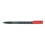 PENNARELLO LUMOCOLOR PERMANENT STAEDTLER - ROSSO PUNTA F