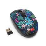 MOUSE WIRELESS LEGAMI CON RICEVITORE USB - BLOOM YOUR OWN WAY