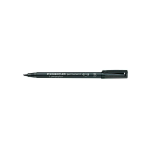 PENNARELLO LUMOCOLOR PERMANENT STAEDTLER - NERO PUNTA B (SCALPELLO)
