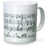 TAZZA BEETHOVEN SPARTITO BIANCA
