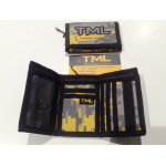 PORTAFOGLIO TML - TUA MADRE È LEGGENDA - GIALLO/GRIGIO