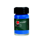 COLORE PER VETRO GLAS ART 15ML MARABU - N. 455 BLU OLTREMARINO SCURO