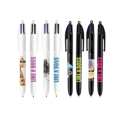 7441322112119 - PENNA 4 COLORI BIC MESSAGE CAT POWER MM.1 - BIC