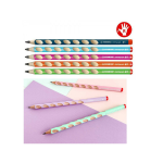 MATITA STABILO EASY GRAPH HB CON IMPUGNATURA PER DESTRI 322 PETROLIO