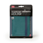 PORTA PASSAPORTO E CARTE - PETROL BLUE