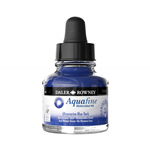 AQUAFINE WATERCOLOUR INK DALER ROWNEY - INCHIOSTRO ACQUERELLABILE 29,5 ml - n 123 BLU OLTREMARE SCURO